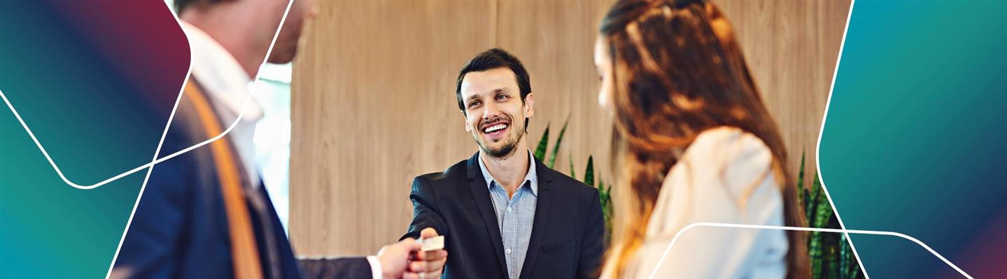 Banner 62 - Visitenkarte Übergabe / Beratung